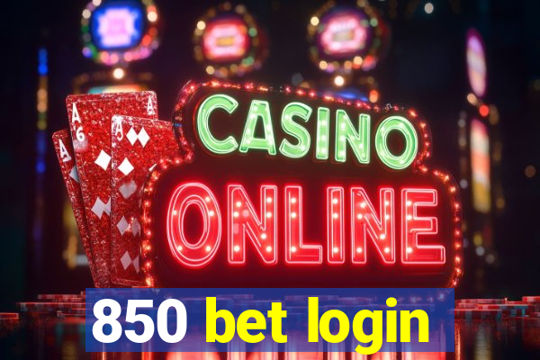 850 bet login